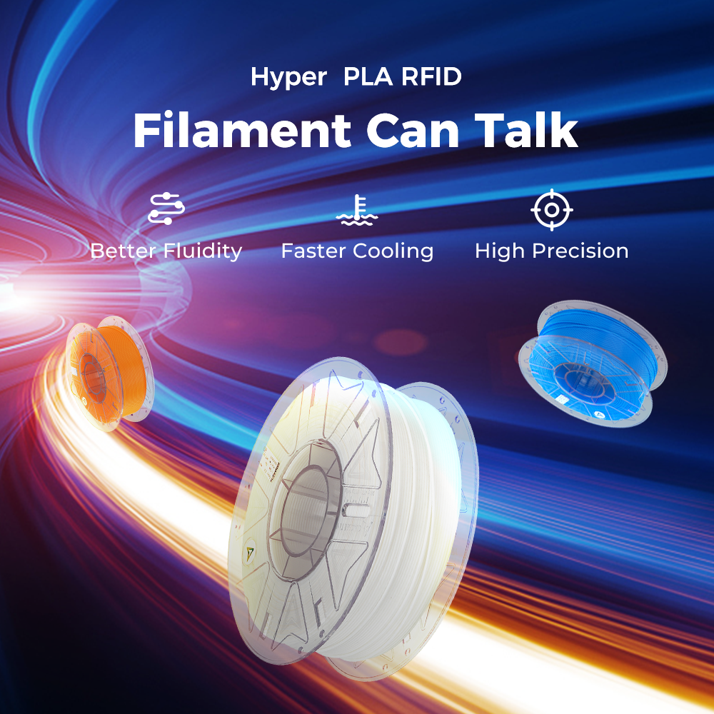 Creality Hyper PLA RFID Filamento 3D 1.75mm 1kg