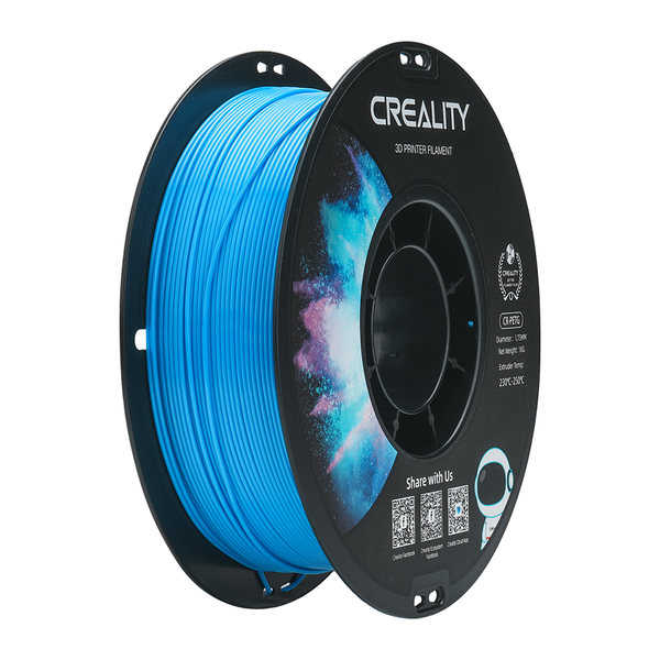 Filamento para Impressora 3D Creality CR-PETG Diâmetro 1.75mm 1KG Material Consumível