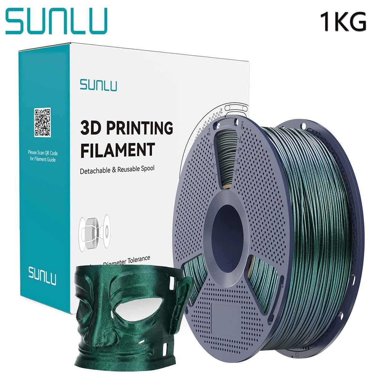 Filamento para Impressora 3D SUNLU PLA Série Galáxia 1.75mm 1KG